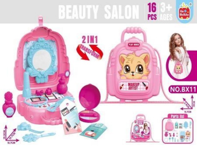 Set mini maquillaje beauty salon (BX11)