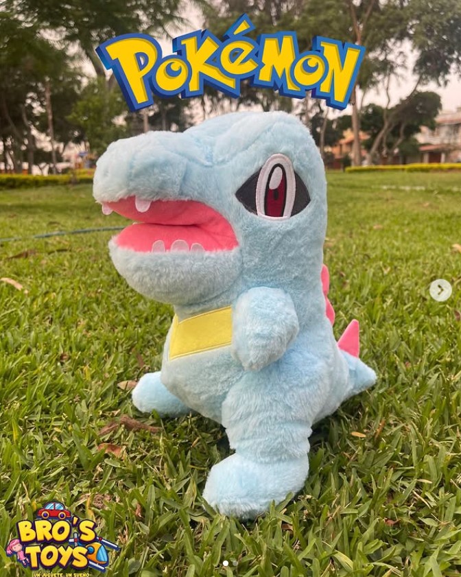 Peluche Pokémon Totodile Felpa (PK0222)