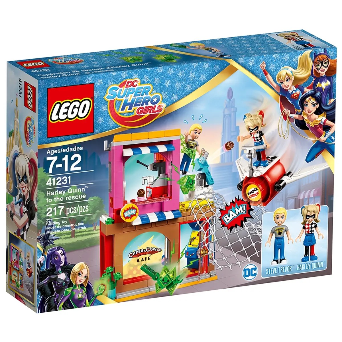 41231 HARLEY QUINN TO  THE RESCUE 217 PCS