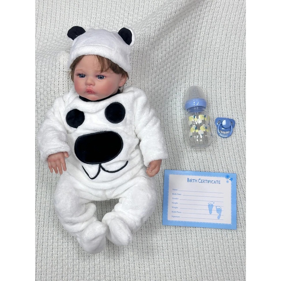 Bebe Real de Silicona Leo de 50 cm (W-TY04)