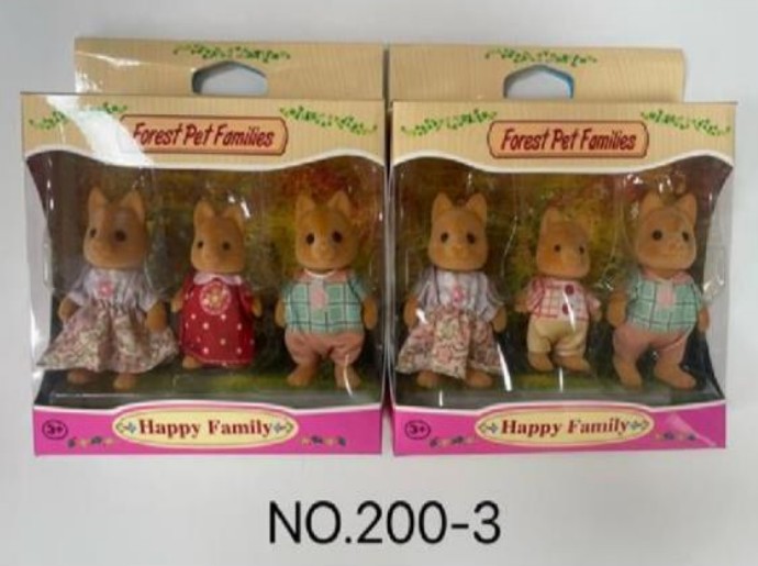 Set Ternurines con forma de Canguros x3 (200-3)