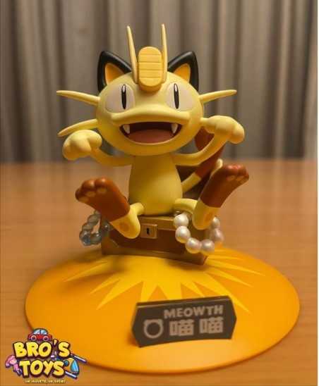 Figura de Meowth Pokémon (Kanto) – Coleccionable | Alta Calidad (PG0002)