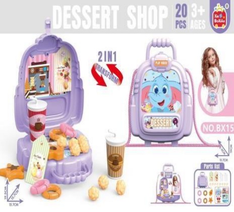 Set mini postres Dessert shop ( BX15)