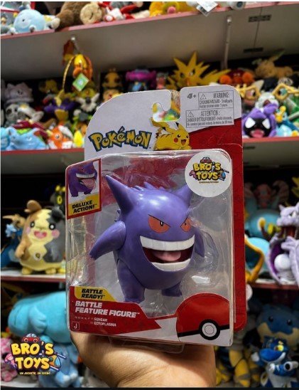 Figura de Gengar Pokémon (Kanto) – Coleccionable | Alta Calidad (PG0014)