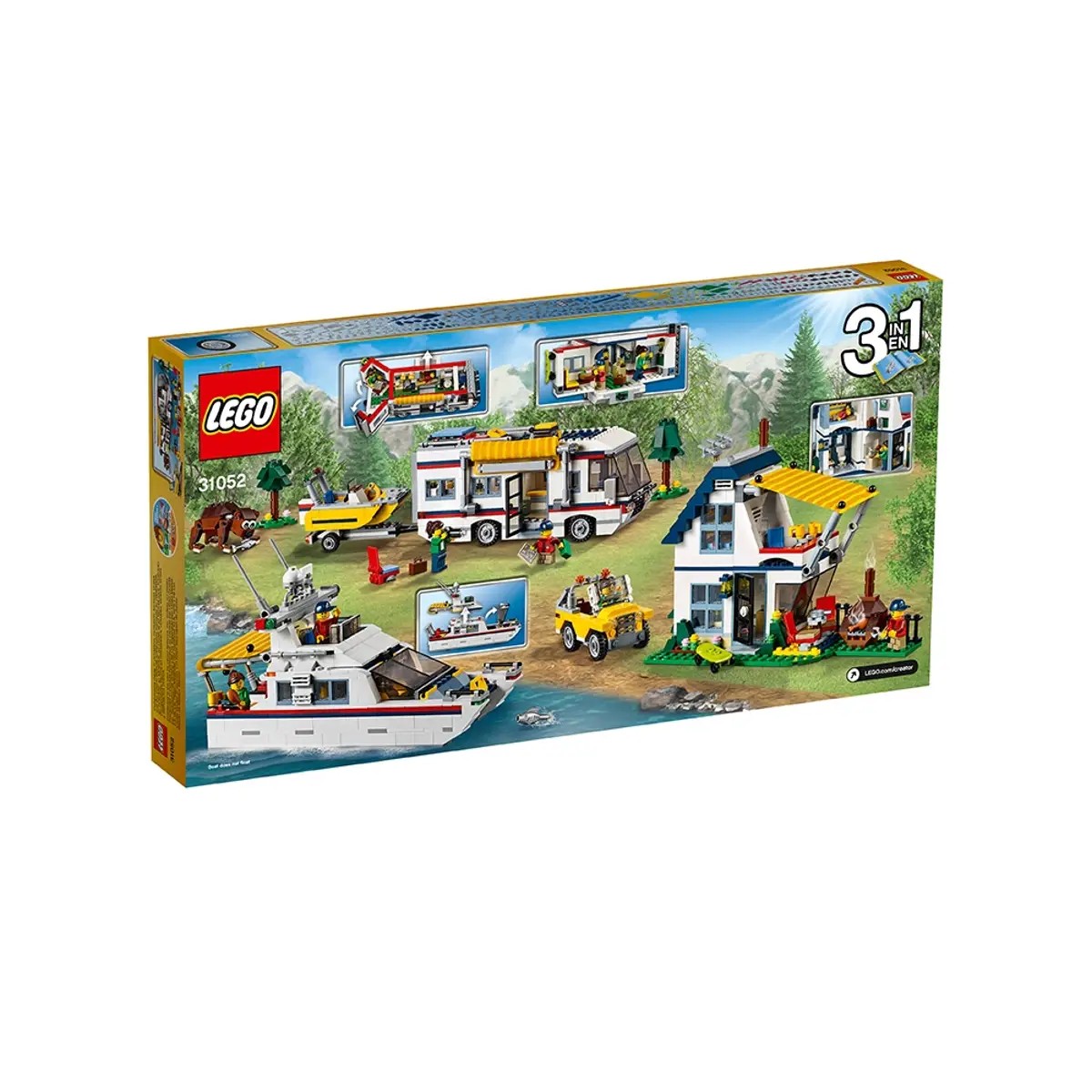 LEGO CREATOR -  CARAVANA DE  VACACIONES 792 PCS