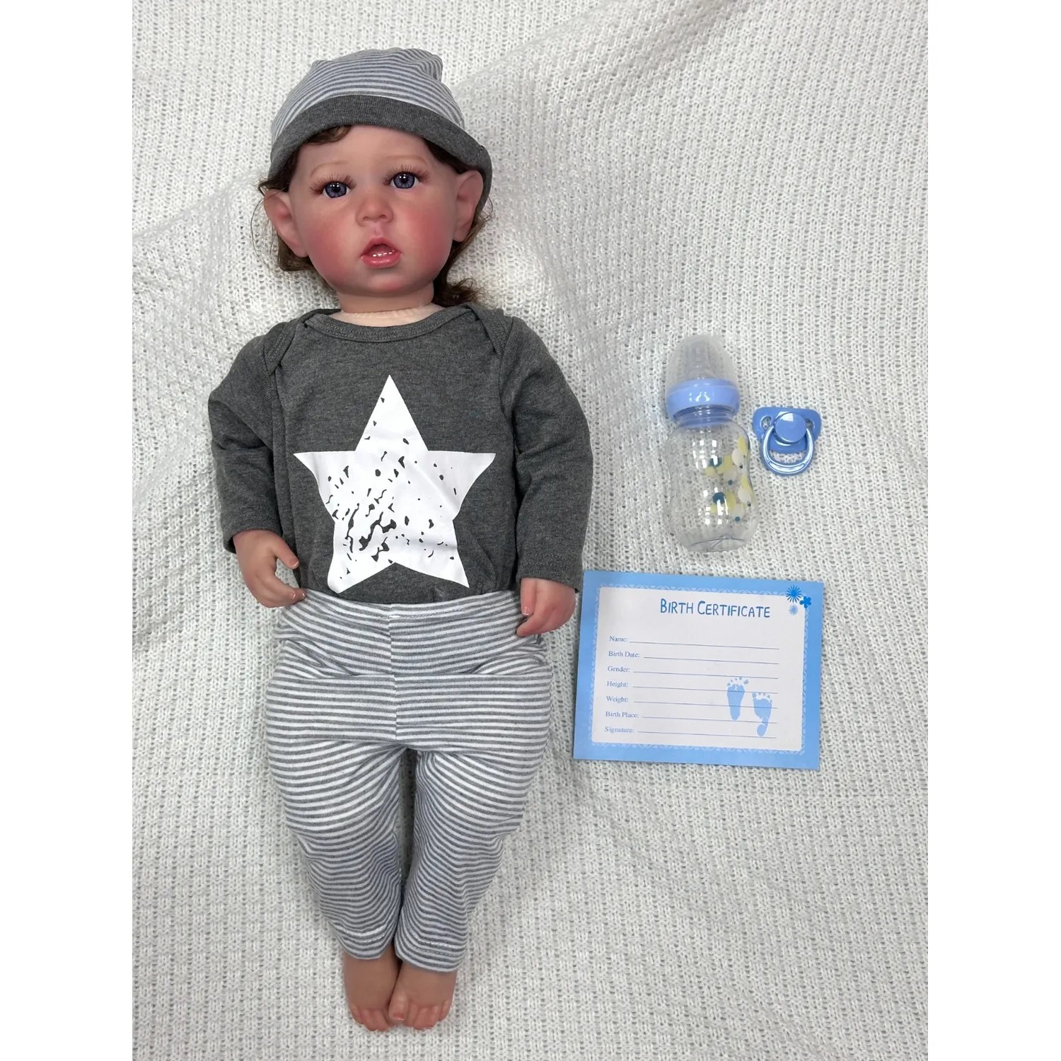 Bebe de Silicona Real Micaela de 50 cm (W-17-2)