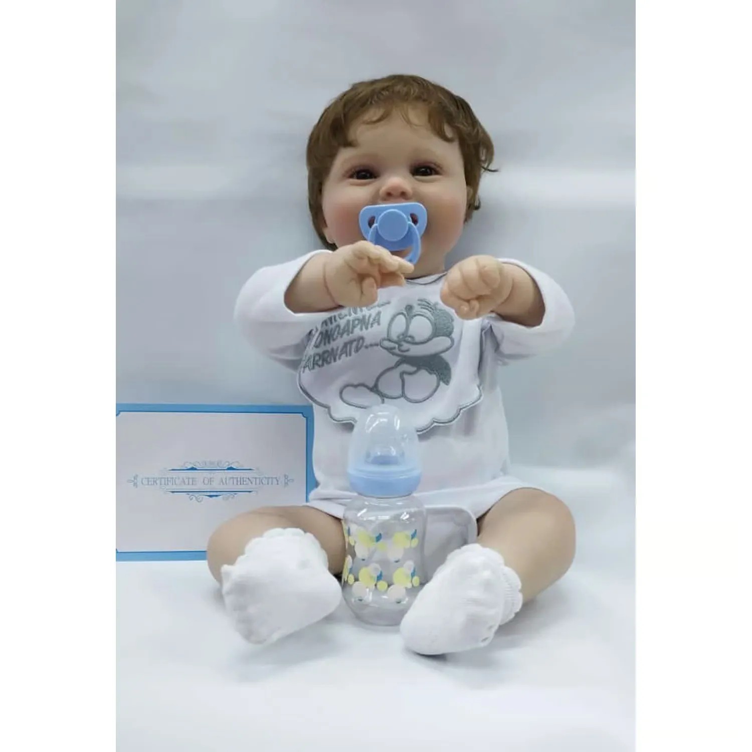 Bebé Real de Silicona Rodrigo de 60 cm (W-15)