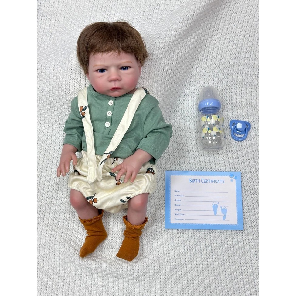 Bebé Real de Silicona Mateo de 45 cm (W-11)