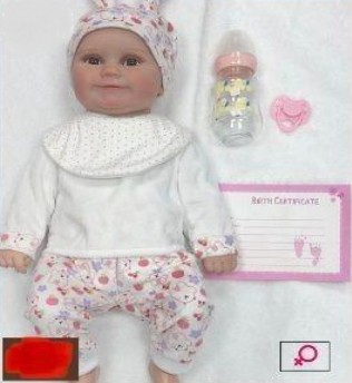Bebe Real de Silicona Benita de 50 cm (W-03)