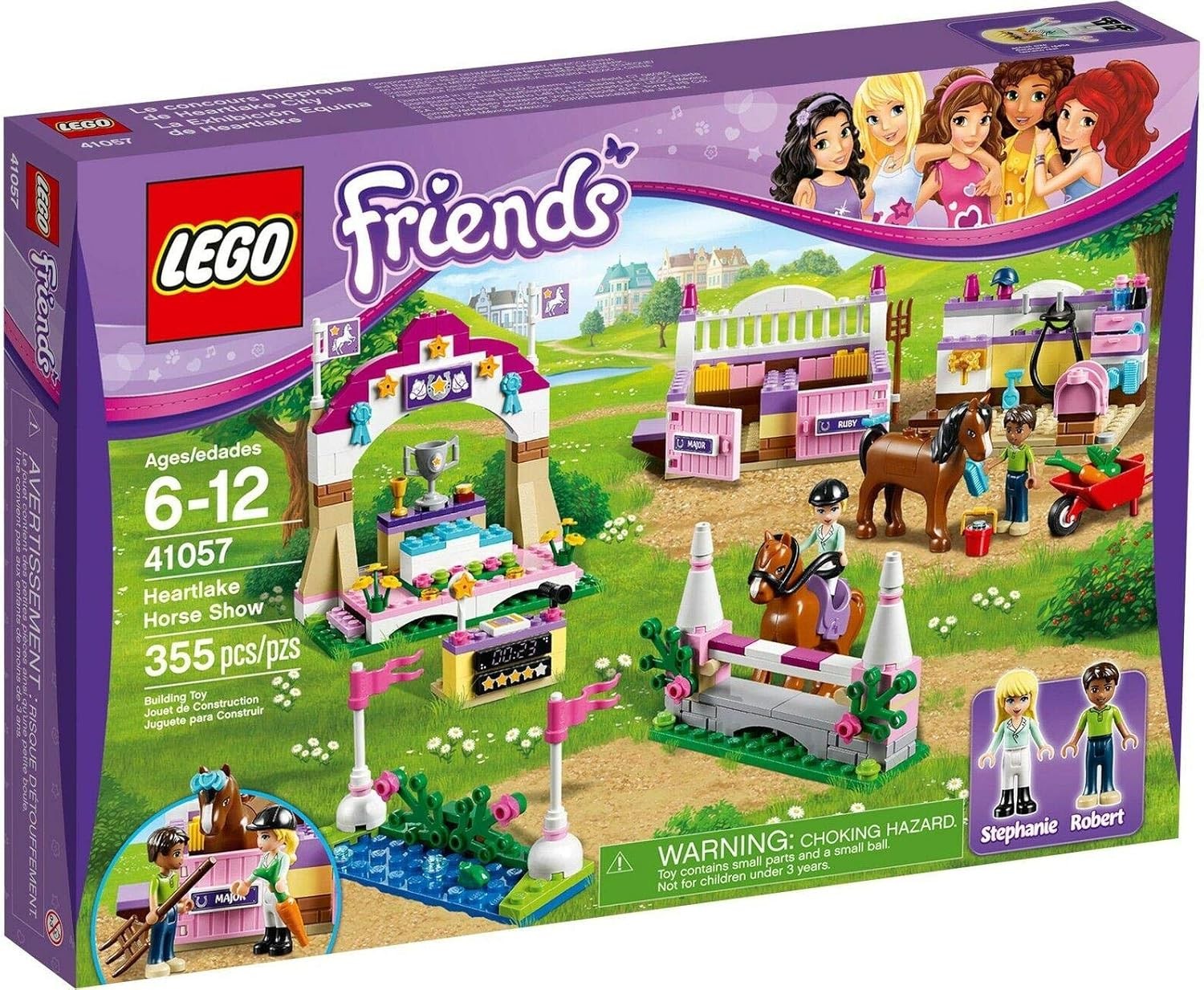 HEARTLAKE HORSE  SHOW 355 PCS