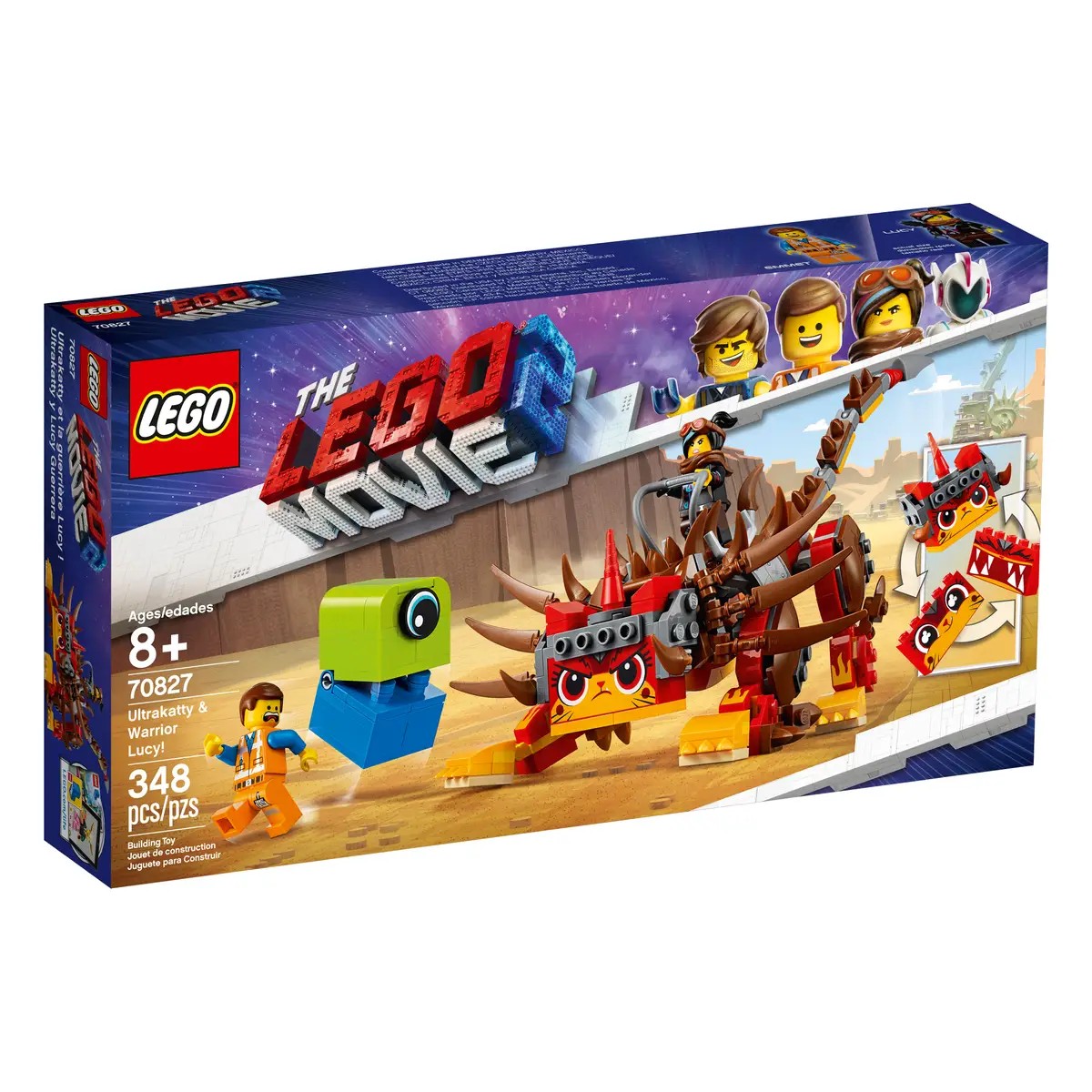 70827 ULTRAKATTY AND  WARRIOR LUCY 348 PCS