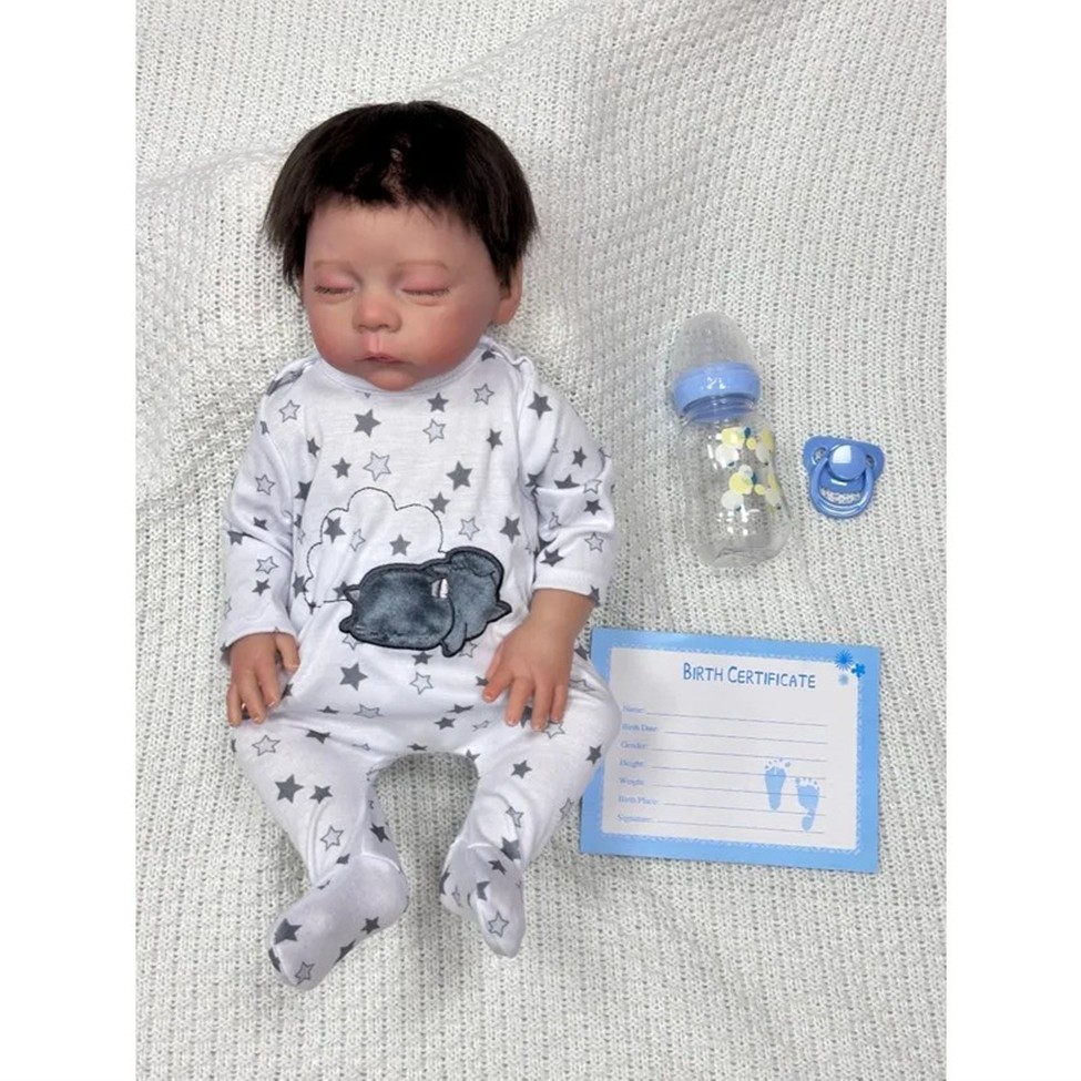 Bebé Real de Silicona Alonso de 45 cm (W-15)