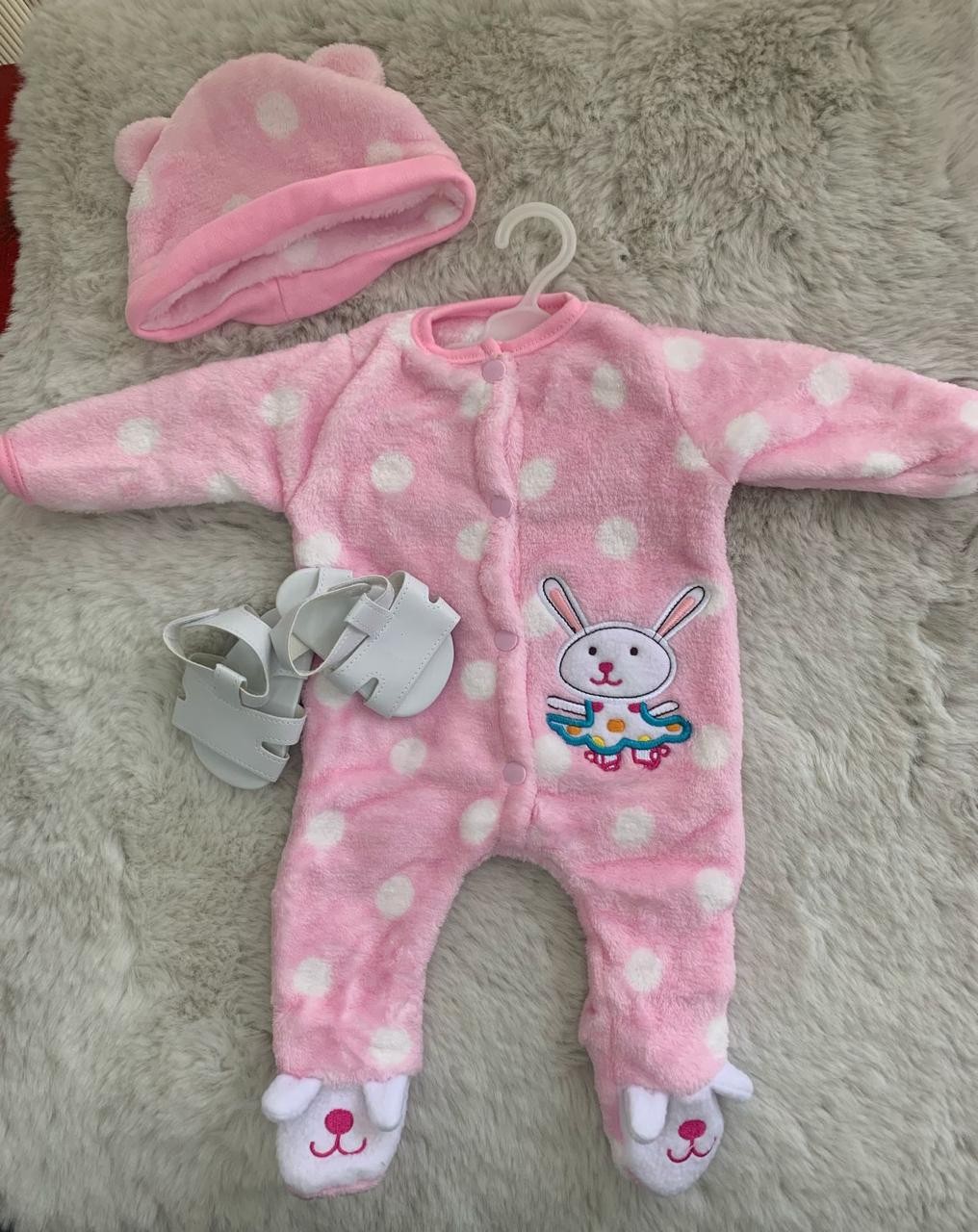 Body Rosado con Lunares (FH24027)