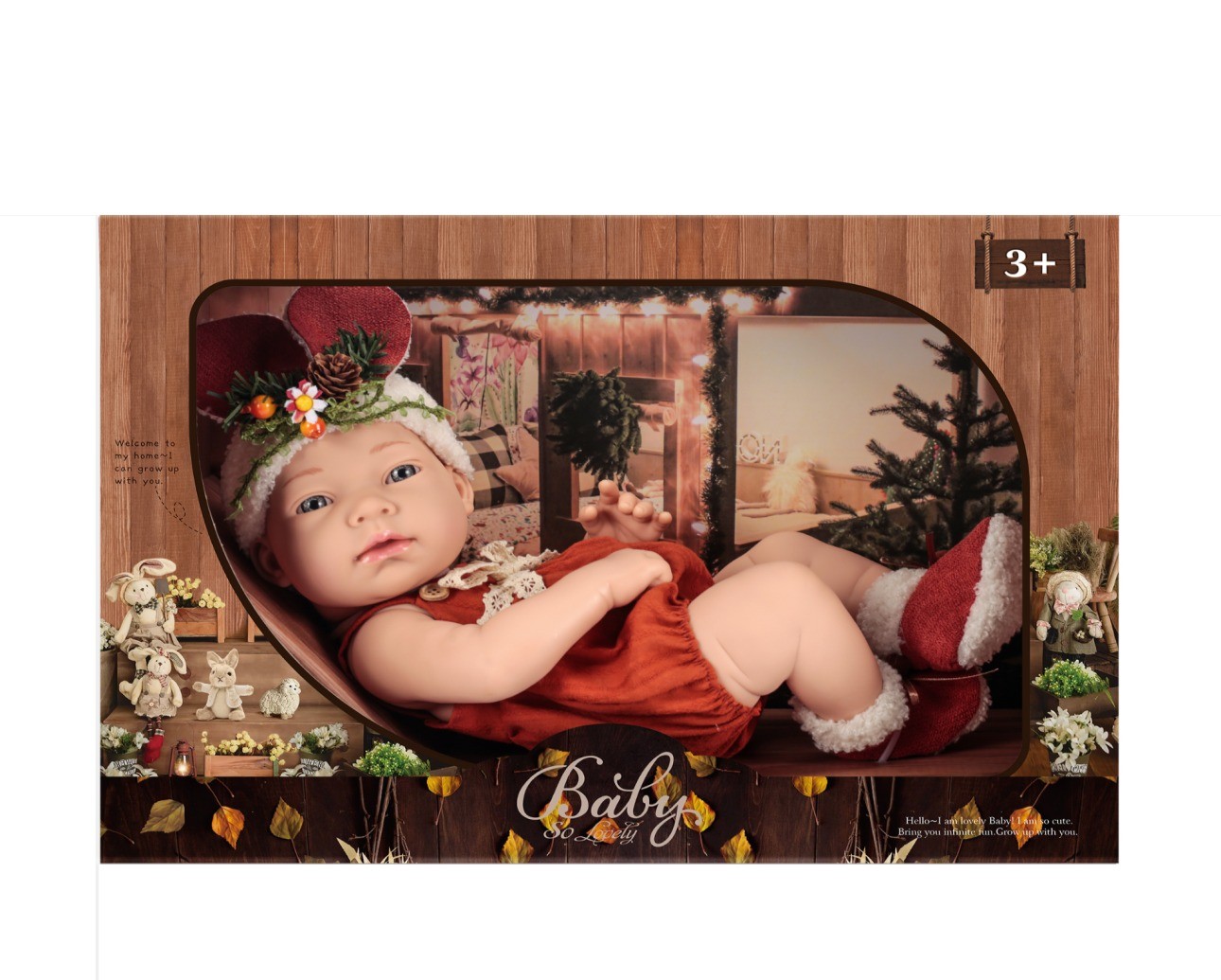 Muñeca De Vinilo de 36 cm (265-2)
