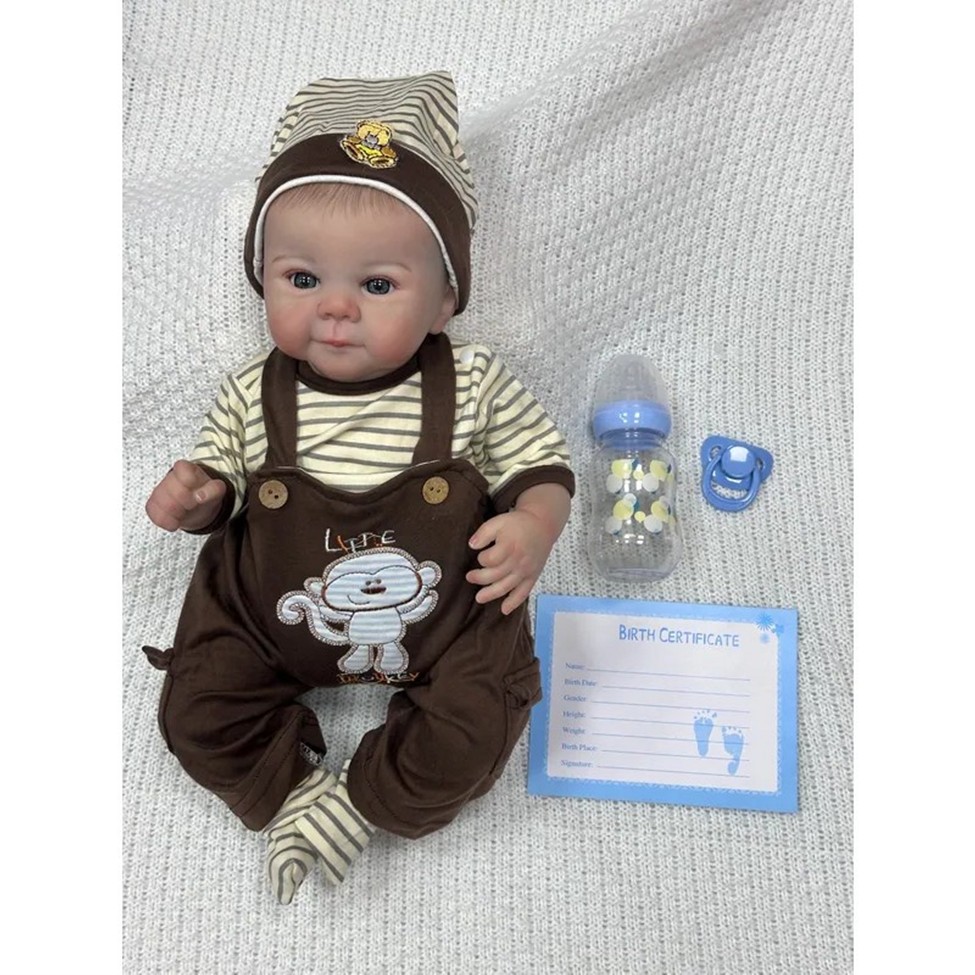 Bebe Real de Silicona Alessio de 50 cm (W-2109)